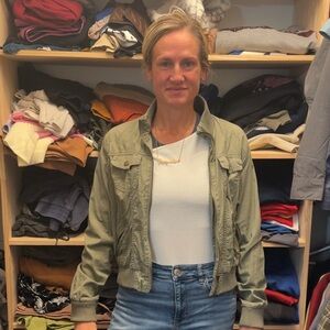 Charlotte Russe Sage Utility Jacket